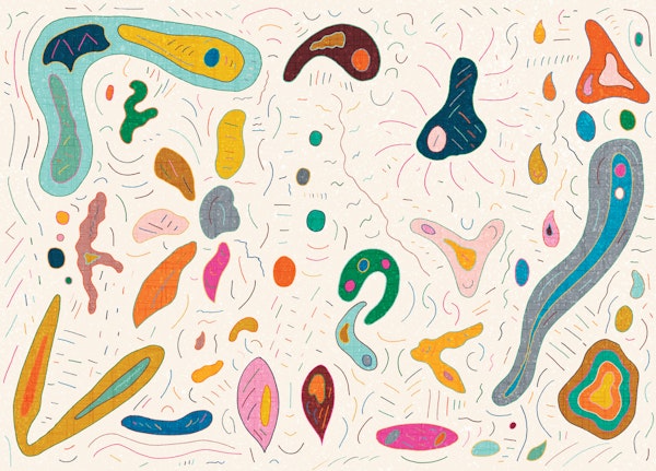 Playfull abstract shapes