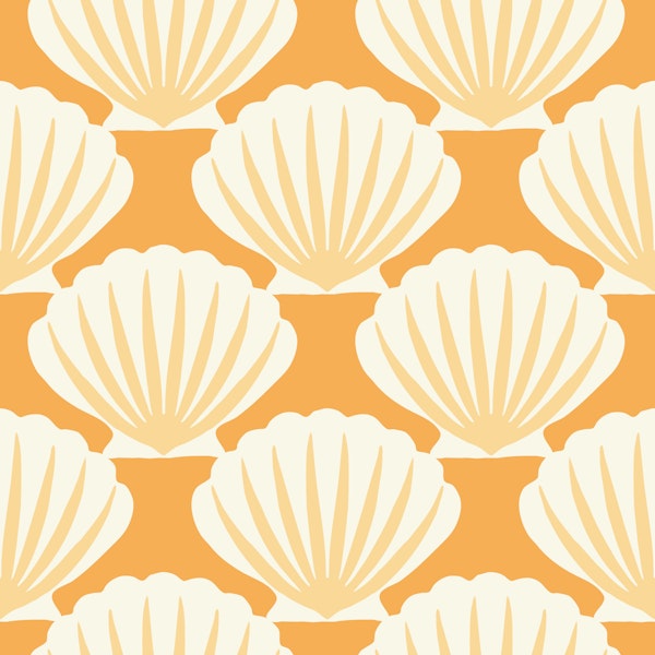 Sunny Seashell Coastal Decor