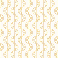 Yellow Stripes Arch Lines tapetes