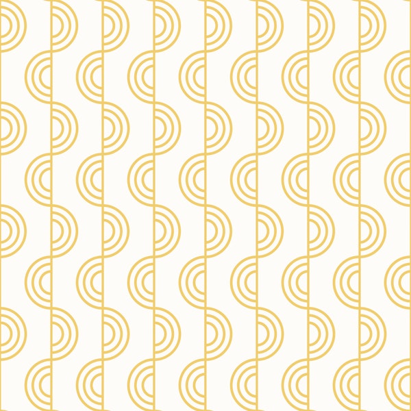 Yellow Stripes Arch Lines