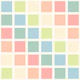 Minimalist Pastel Checkerboard