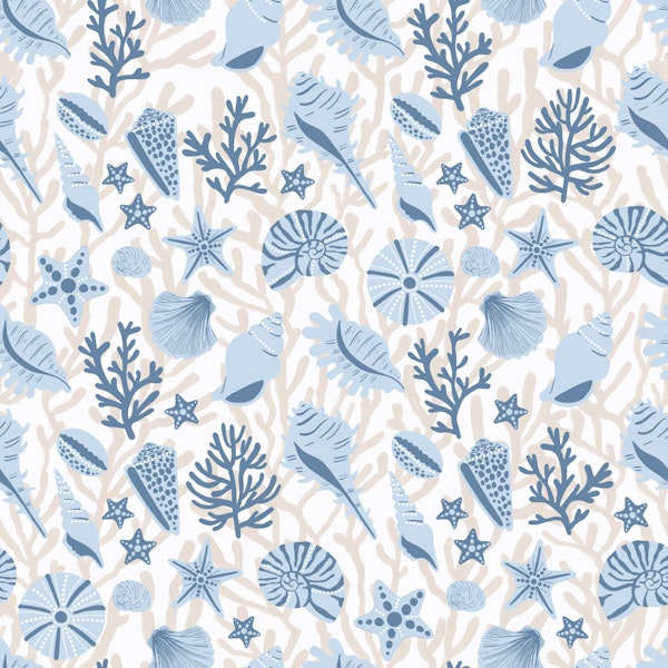 Ocean Treasures Shells and Starfish