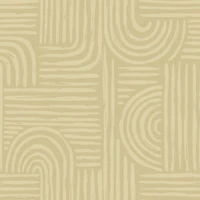 Scandi Neutral Abstract Stripes Pattern L tapeet
