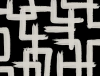 Black White Abstract Art tapetes