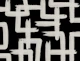 Black White Abstract Art