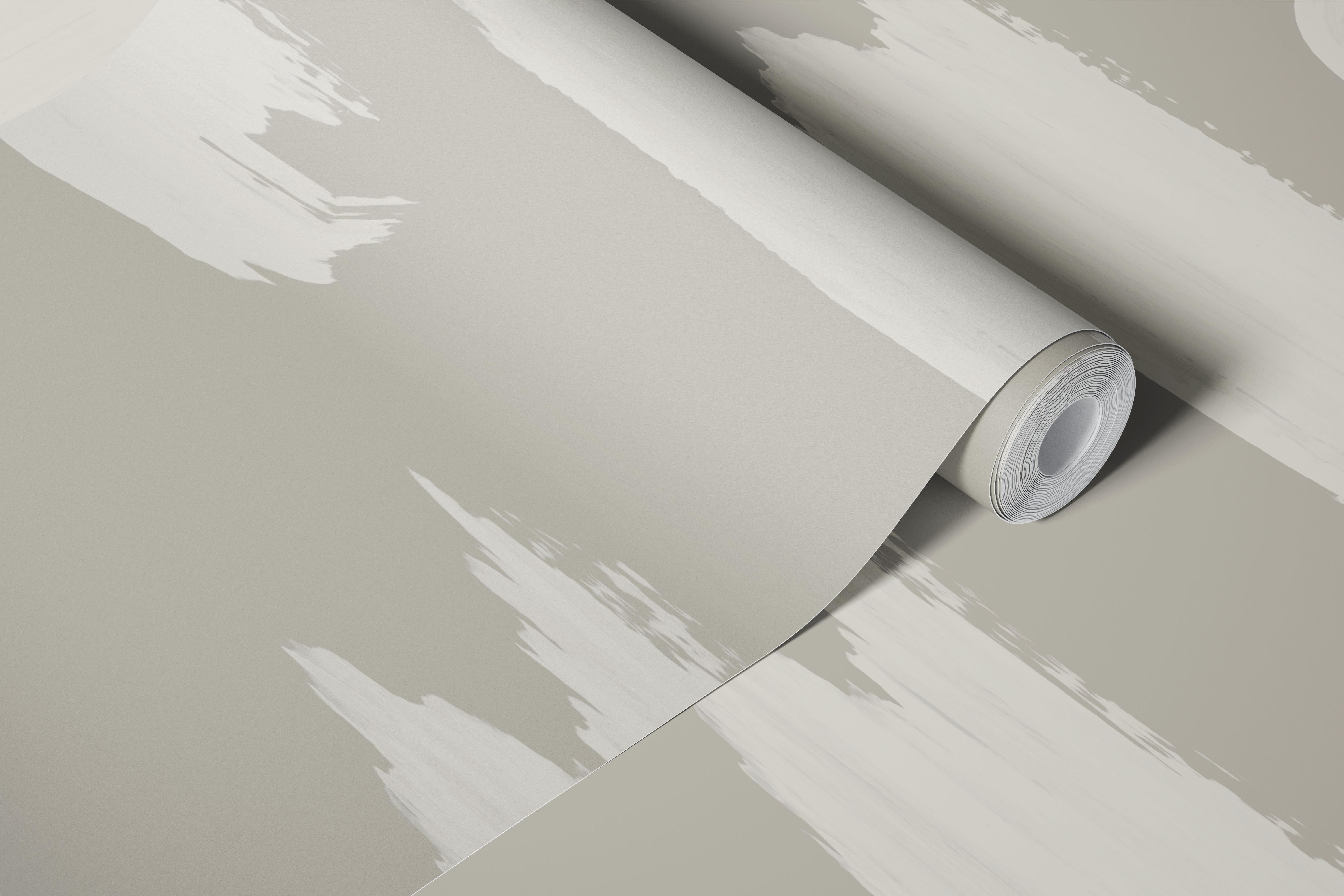 Neutral Abstract Geometric Weave tapetdesign