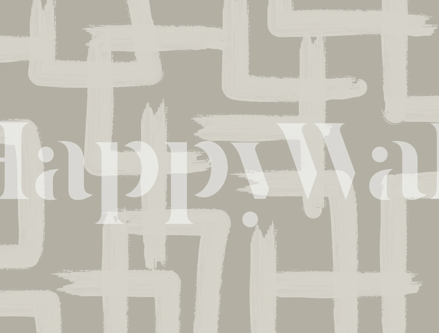 Neutral Abstract Geometric Weave tapetes dizains