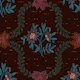 Moody Boho Folk Art Trellis