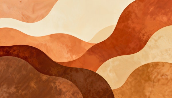 Terracotta Desert Waves
