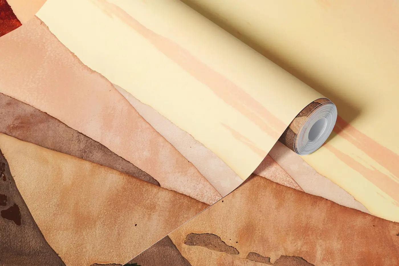 Soft Desert Hills at Dusk wallpaper roll