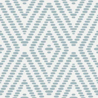 Coastal Geometric Boho Batik - Scandi Blue tapete
