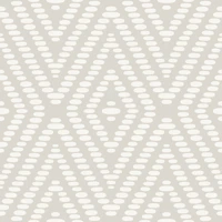 Coastal Geometric Boho Batik - Warm Neutral tapete