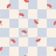 Retro Mushroom Grid