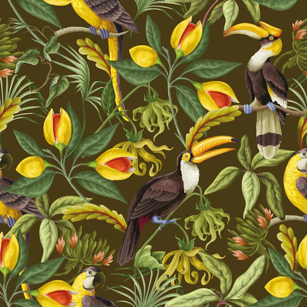 Nature Inspired Tropical Birds