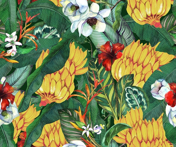 Vibrant Floral Garden Scene