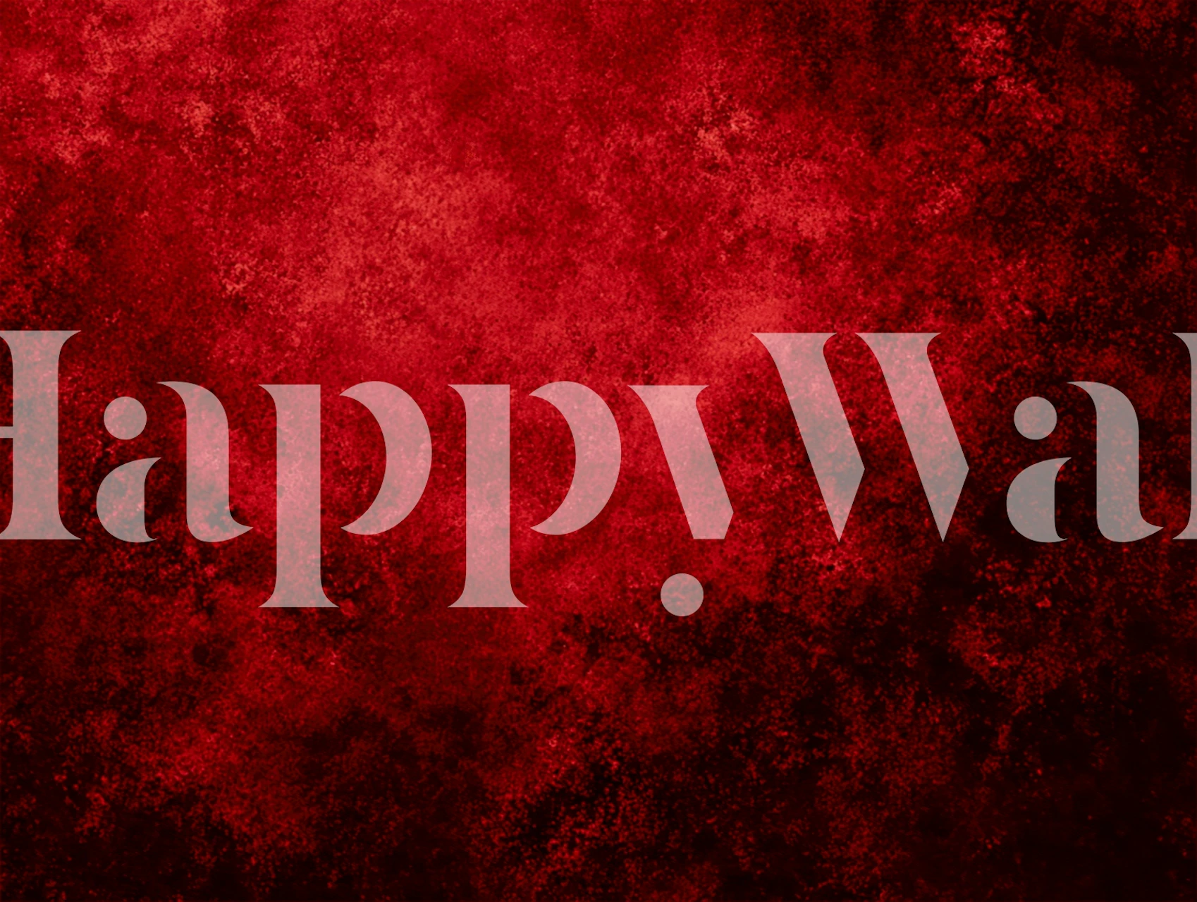 Tapet Red Velvet Grunge într-o cameră elegantă