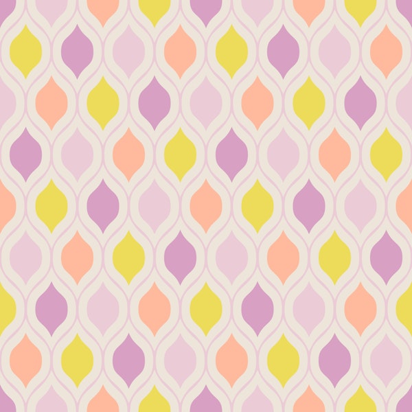 Chic Colorful Swirls