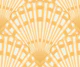 Art Deco Golden Scallop Shells