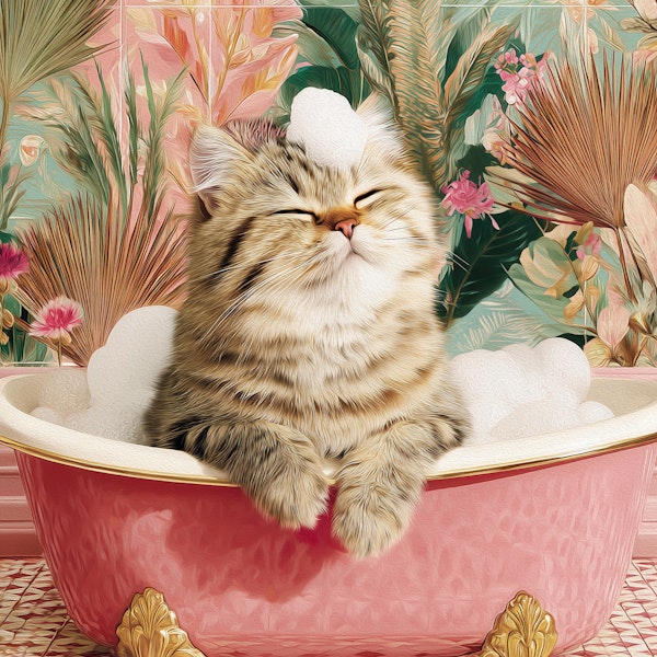Cozy Kitten Spa Day