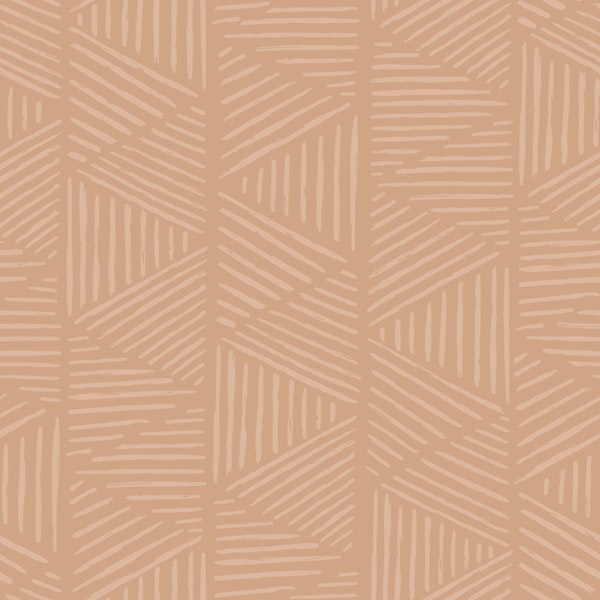 Tribal Chevron Blocks Pattern L