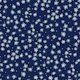 Indigo Night Watercolor Floral Scatter