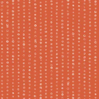 Terracotta Hand Drawn Minimal Dot Stripes tapet