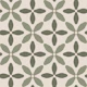 Mid Century Sage Green Flower Grid