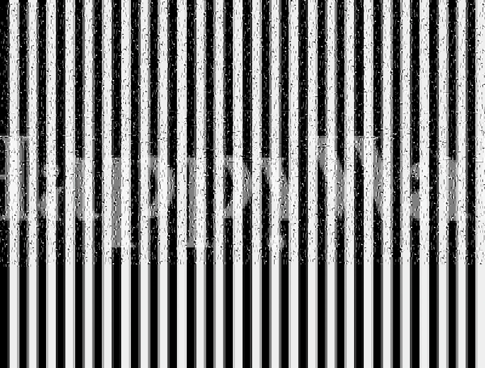 Stripes Vertical Black tapet i et rom