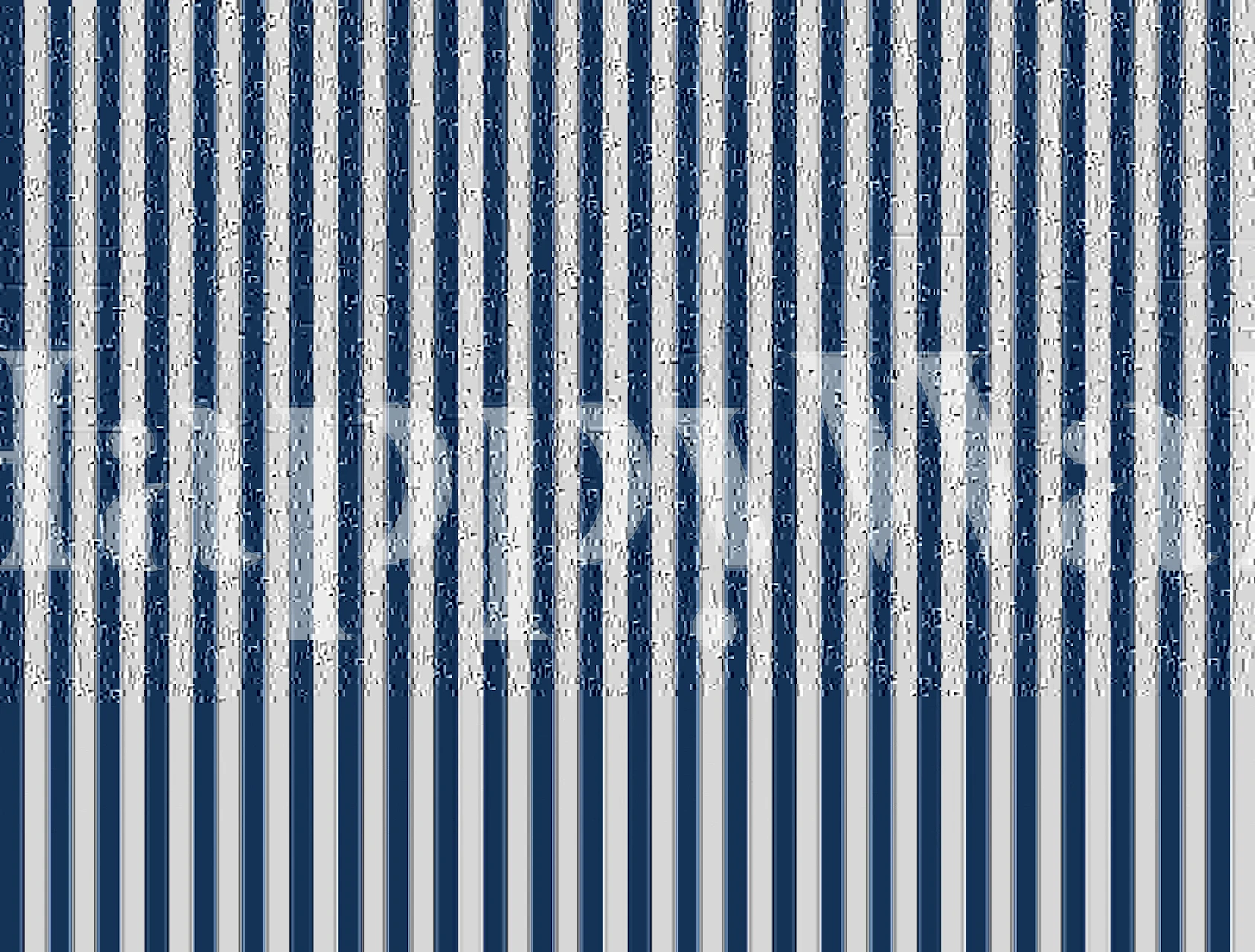 Stripes Vertical Blue i et rom
