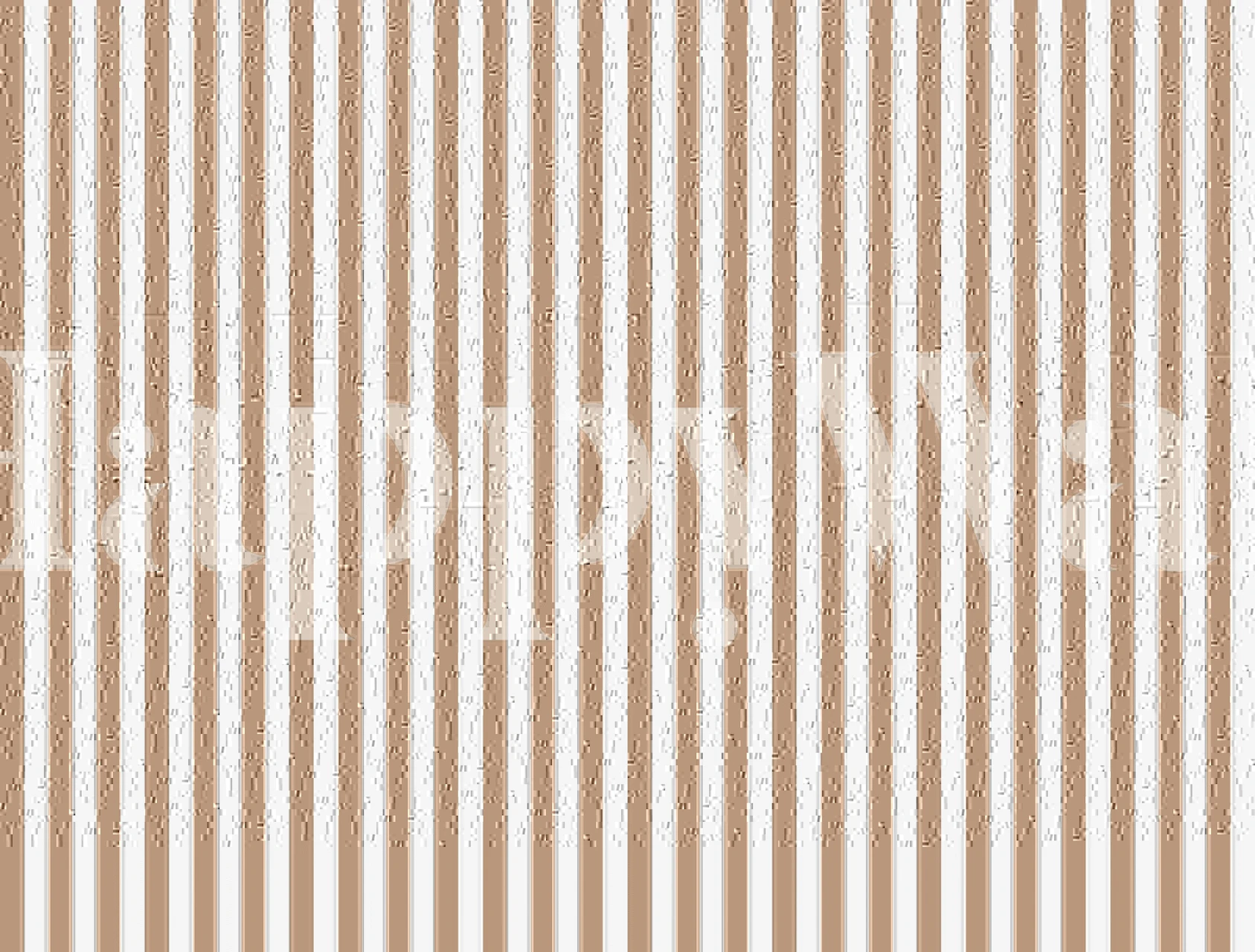 Stripes Vertical Neutral tapet i et rom