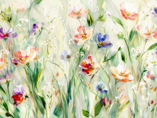 Abstract Spring Garden