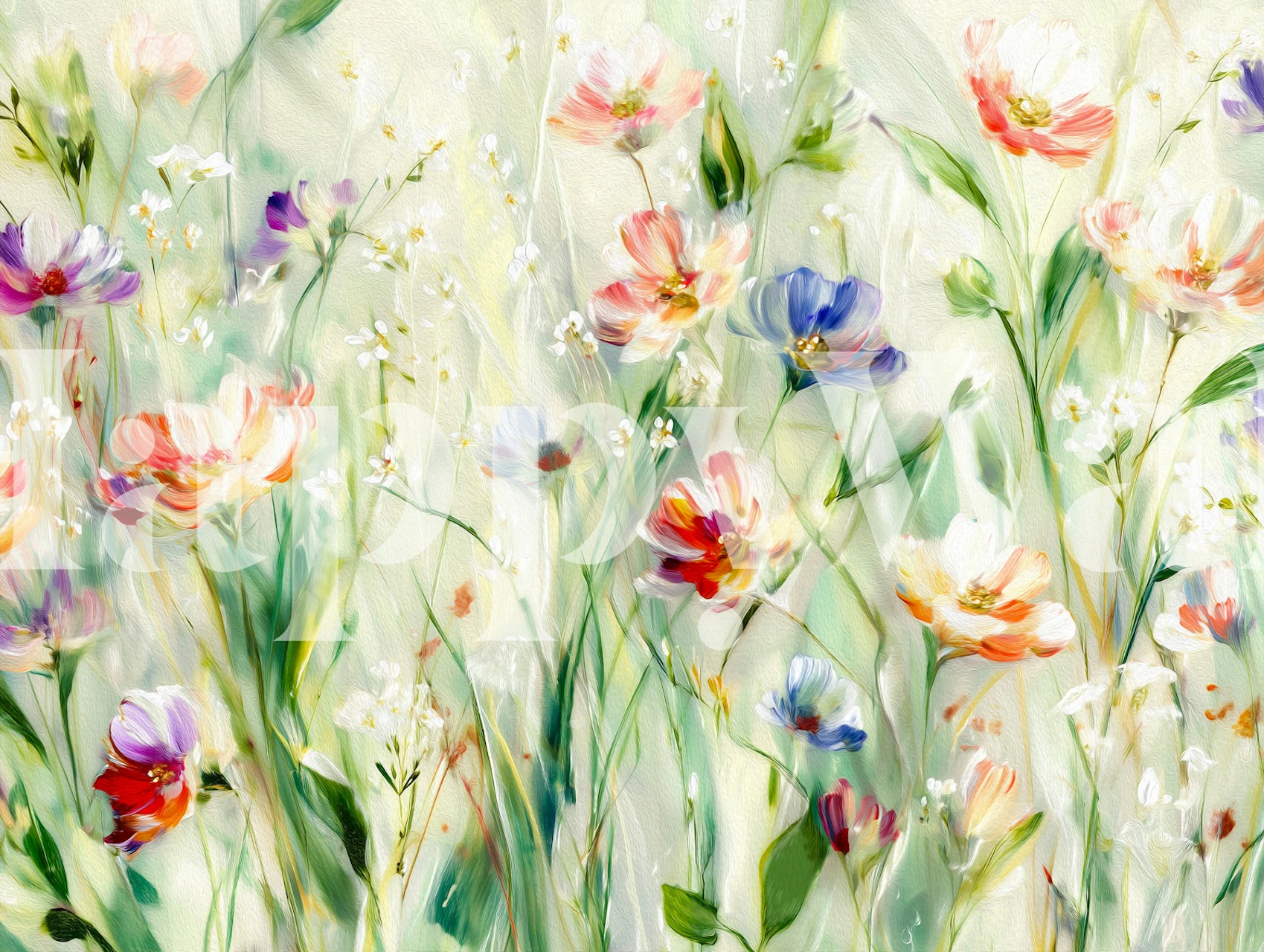 Abstract Spring Garden wallpaper