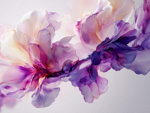 Violet Blossom Dreamscape