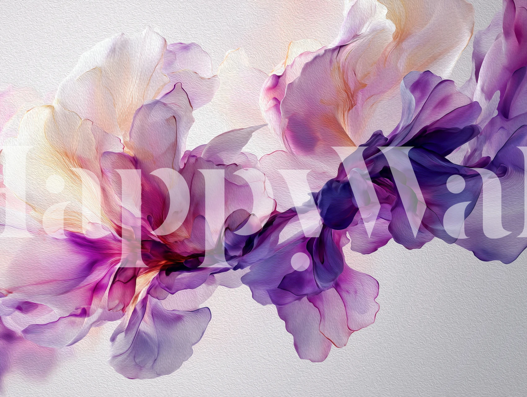 Violet Blossom Dreamscape wallpaper