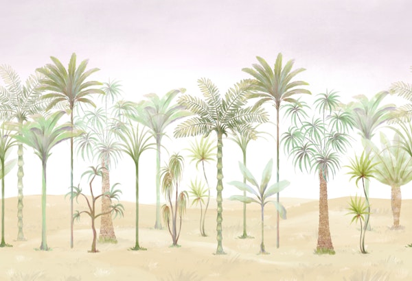 Lush Palm Tree Sanctuary