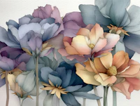 Vintage Botanical Peony Garden wallpaper