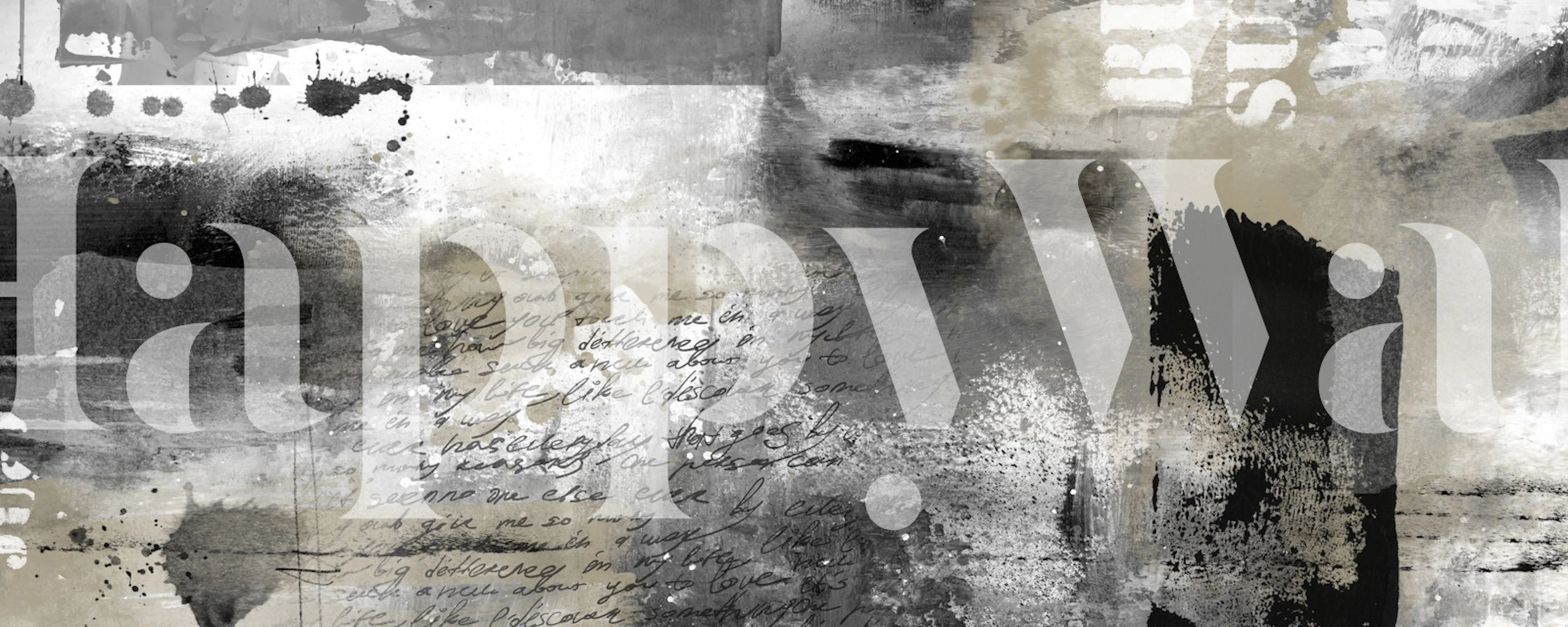 Industriel abstrakt tapettekstur i et rum