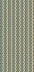 Curved vertical stripes M - green & blue