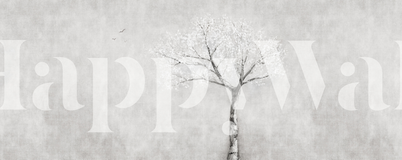 Hanami Cherry Blossom Grey tapet