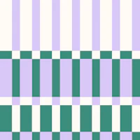 Modern Checkerboard Stripe Pattern carta da parati