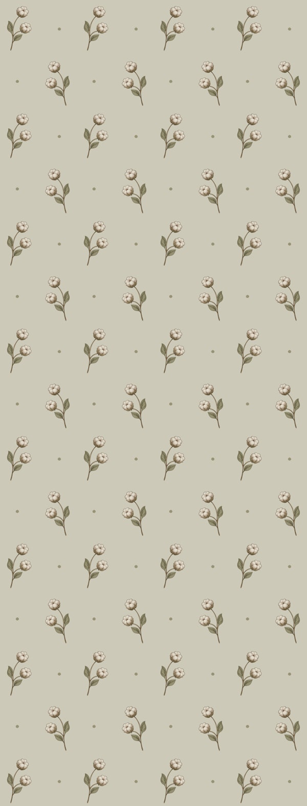 Muted Cottage Garden Blossoms