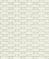 Minimal Basketweave Texture - Light Mist tapete