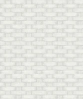 Minimal Basketweave Texture - Off-White tapete