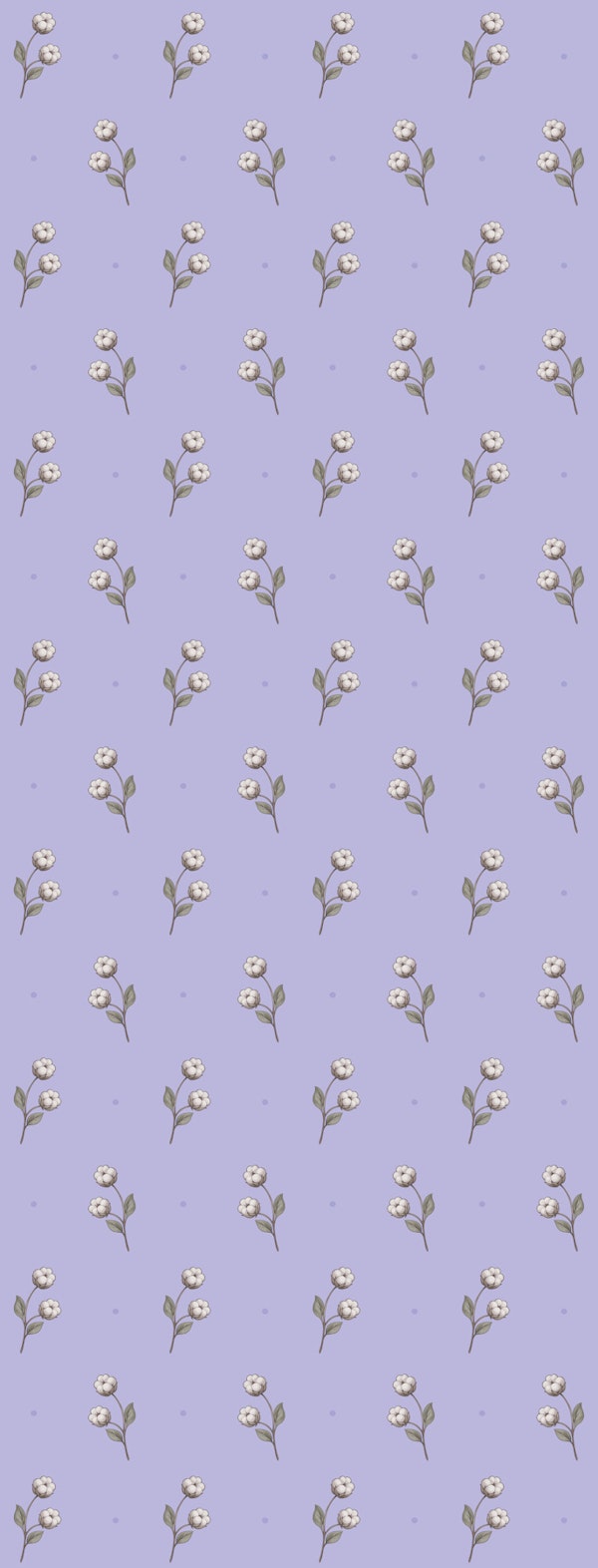 Lavender Cotton Flower Sprigs