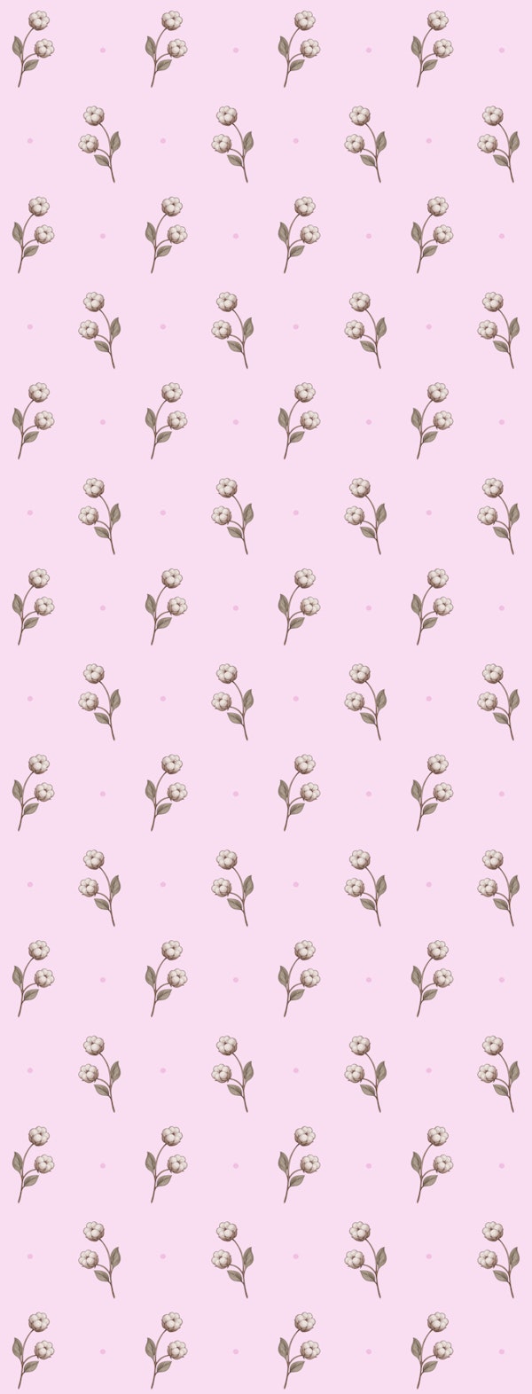 Blush Pink Floral Sprigs