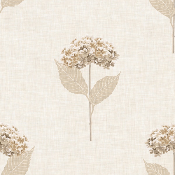 Vintage Hydrangea Botanical