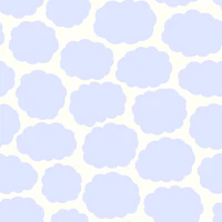 Cute Baby Blue Clouds wallpaper
