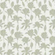 Sage Floral Magnolia Silhouette