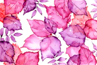 Pink Purple Autumn Leaves behang