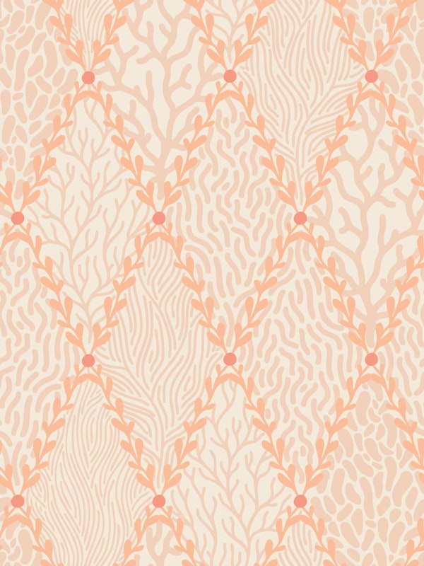 Blush Seaweed Trellis